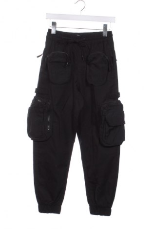 Pantaloni de bărbați Bershka, Mărime XS, Culoare Negru, Preț 44,99 Lei