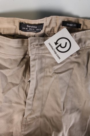 Pánské kalhoty  Bershka, Velikost M, Barva Béžová, Cena  209,00 Kč