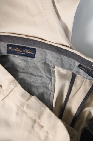 Pantaloni de bărbați Brooks Brothers, Mărime L, Culoare Bej, Preț 503,99 Lei