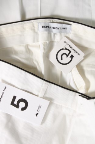 Pantaloni de bărbați Department Five, Mărime L, Culoare Alb, Preț 562,99 Lei