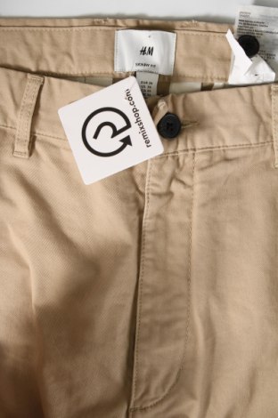 Pantaloni de bărbați H&M, Mărime L, Culoare Bej, Preț 64,99 Lei