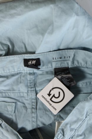 Pantaloni de bărbați H&M, Mărime M, Culoare Albastru, Preț 58,99 Lei