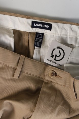 Pánské kalhoty  Lands' End, Velikost XL, Barva Béžová, Cena  315,00 Kč