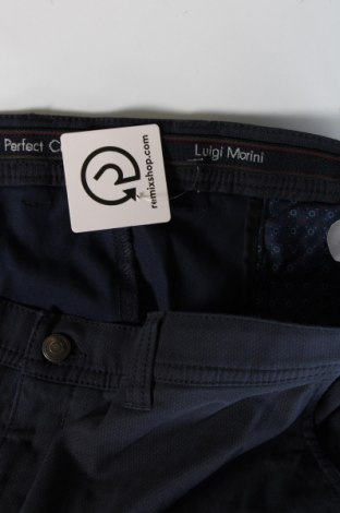 Pantaloni de bărbați Luigi Morini, Mărime XL, Culoare Albastru, Preț 231,99 Lei