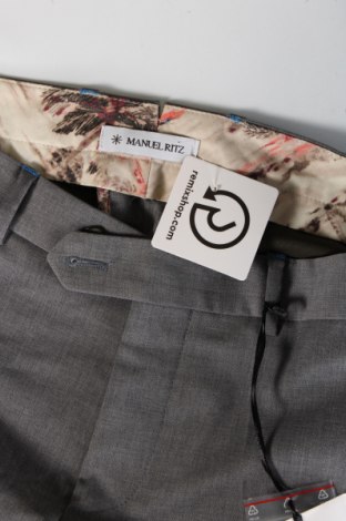 Pantaloni de bărbați Manuel Ritz, Mărime M, Culoare Gri, Preț 438,99 Lei