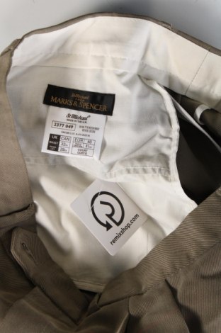 Ανδρικό παντελόνι Marks & Spencer, Μέγεθος S, Χρώμα Πράσινο, Τιμή 6,99 €