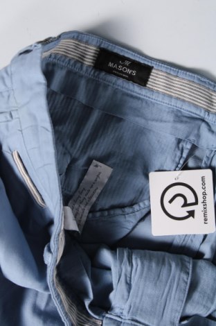 Pantaloni de bărbați Mason's, Mărime XL, Culoare Albastru, Preț 513,99 Lei