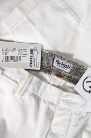 Pantaloni de bărbați Re-Hash, Mărime L, Culoare Alb, Preț 513,99 Lei