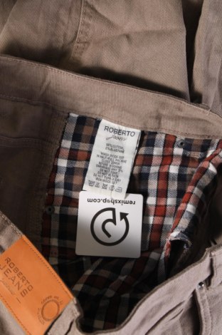 Pánske nohavice  Roberto Jeans, Veľkosť L, Farba Béžová, Cena  8,95 €