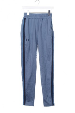 Pantaloni trening de bărbați Under Armour, Mărime XS, Culoare Albastru, Preț 193,99 Lei