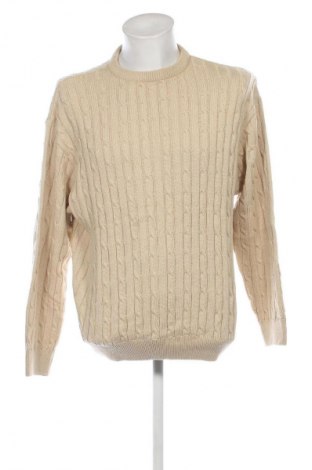 Herrenpullover, Größe XL, Farbe Beige, Preis 11,49 €