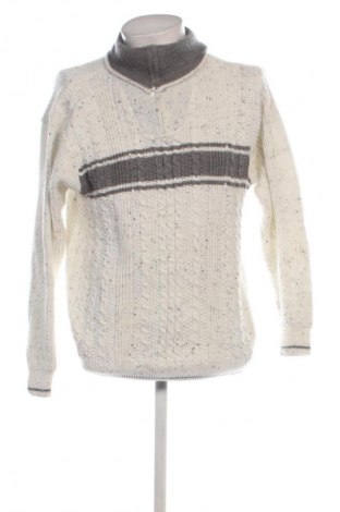 Herrenpullover, Größe M, Farbe Weiß, Preis 12,99 €