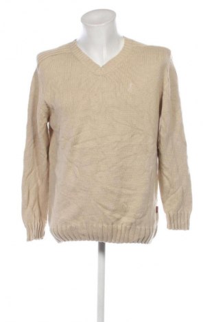 Herrenpullover, Größe L, Farbe Beige, Preis 5,99 €