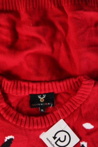 Herrenpullover, Größe XL, Farbe Rot, Preis € 11,49