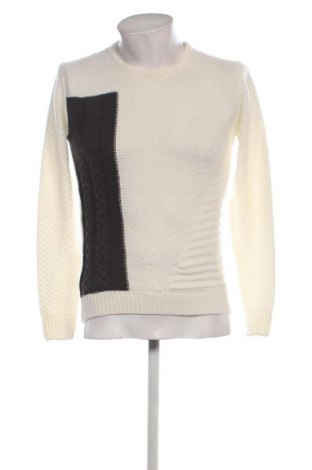 Herrenpullover BESILENT, Größe M, Farbe Weiß, Preis 21,99 €