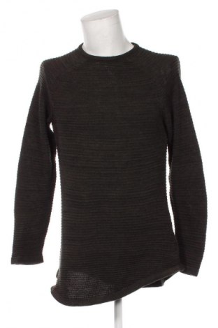 Herrenpullover Bershka, Größe M, Farbe Grün, Preis 9,49 €