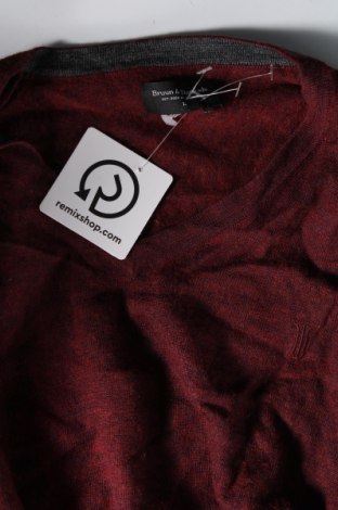 Herrenpullover Bruun & Stengade, Größe L, Farbe Rot, Preis 28,49 €