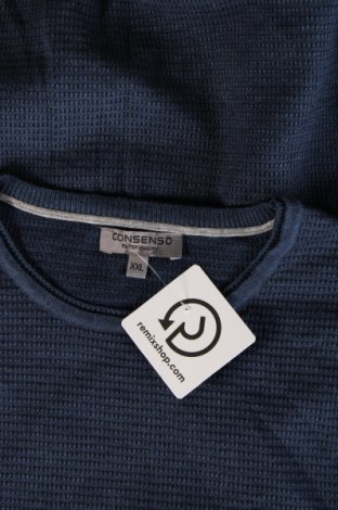 Herrenpullover Consenso, Größe XXL, Farbe Blau, Preis 17,49 €