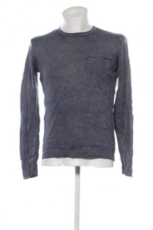 Męski sweter Cotton&silk, Rozmiar M, Kolor Niebieski, Cena 56,99 zł