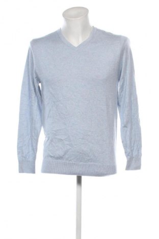 Herrenpullover Dressmann, Größe M, Farbe Blau, Preis € 15,99