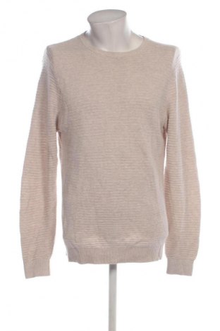 Herrenpullover Dressmann, Größe M, Farbe Beige, Preis € 17,49