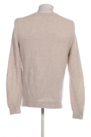 Herrenpullover Dressmann, Größe M, Farbe Beige, Preis 15,99 €