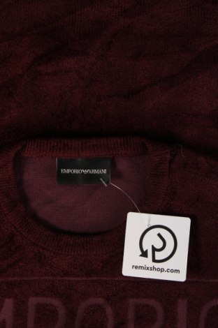 Męski sweter Emporio Armani, Rozmiar L, Kolor Brązowy, Cena 296,99 zł