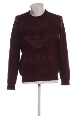 Pulover de bărbați Emporio Armani, Mărime L, Culoare Maro, Preț 334,99 Lei