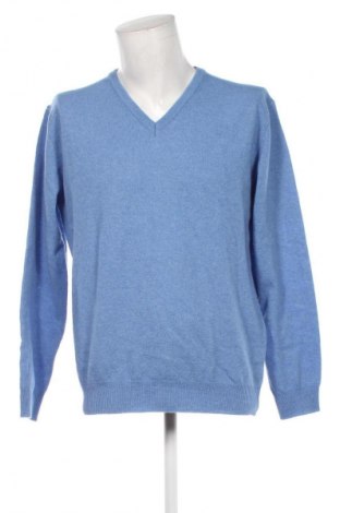 Herrenpullover Giulio Corsari, Größe XXL, Farbe Blau, Preis 24,99 €