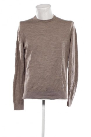 Męski sweter H&M, Rozmiar L, Kolor Beżowy, Cena 61,99 zł