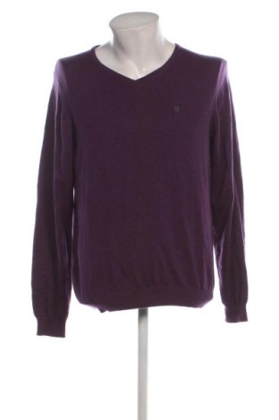 Herrenpullover Hampton Republic, Größe M, Farbe Lila, Preis € 12,99