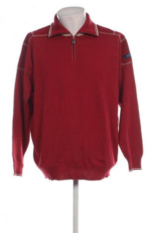 Herrenpullover Il Granchio, Größe M, Farbe Rot, Preis 21,99 €