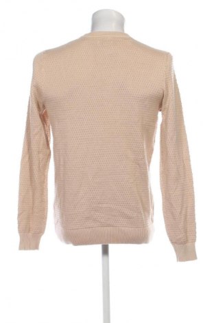 Herrenpullover Jack & Jones, Größe L, Farbe Beige, Preis 31,49 €