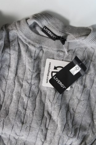 Męski sweter Livergy, Rozmiar M, Kolor Szary, Cena 90,99 zł