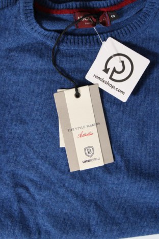 Herrenpullover Luca Bertelli, Größe S, Farbe Blau, Preis € 72,49