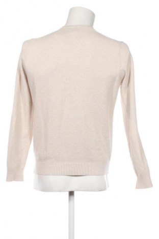 Herrenpullover Massimo Dutti, Größe M, Farbe Ecru, Preis 22,49 €