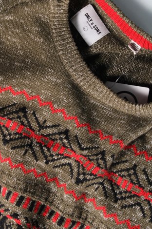 Męski sweter Only & Sons, Rozmiar M, Kolor Kolorowy, Cena 26,99 zł