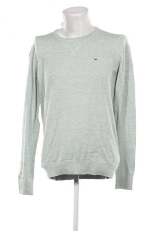 Męski sweter Tommy Hilfiger, Rozmiar L, Kolor Zielony, Cena 185,99 zł