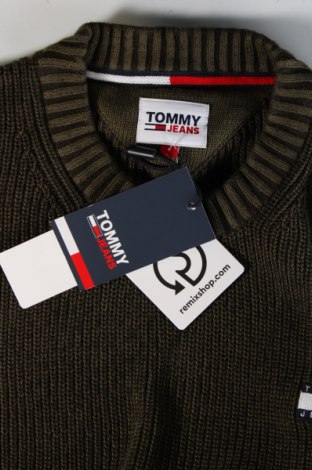 Pánsky sveter  Tommy Jeans, Veľkosť L, Farba Zelená, Cena  103,45 €