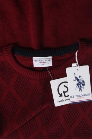 Ανδρικό πουλόβερ U.S. Polo Assn., Μέγεθος XS, Χρώμα Κόκκινο, Τιμή 41,99 €