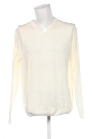 Herrenpullover Vneck, Größe XXL, Farbe Ecru, Preis 28,99 €