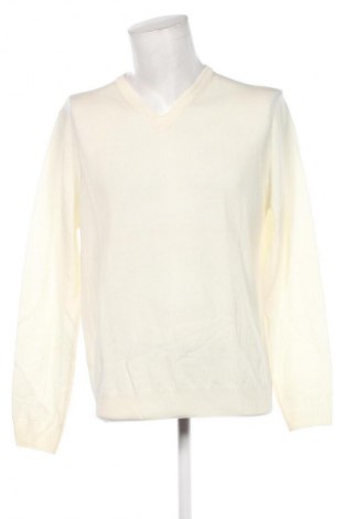 Herrenpullover Vneck, Größe XL, Farbe Ecru, Preis € 23,49