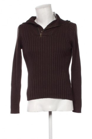 Herrenpullover Zara Man, Größe M, Farbe Braun, Preis 10,99 €