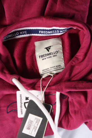 Férfi sweatshirt Fred Mello, Méret L, Szín Rózsaszín, Ár 10 649 Ft