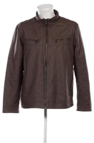 Herren Lederjacke LC Waikiki, Größe XXL, Farbe Braun, Preis 22,49 €