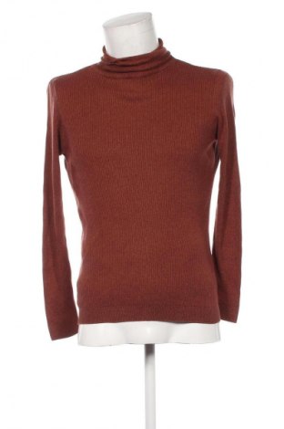 Herren Rollkragen Topman, Größe S, Farbe Braun, Preis 6,99 €