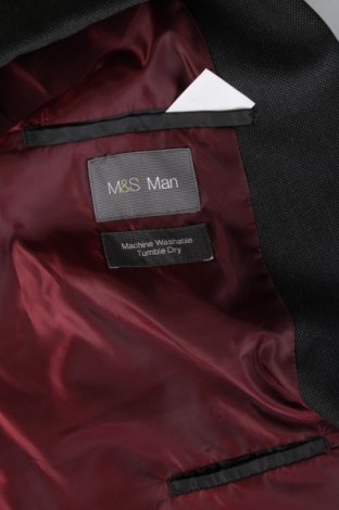 Мъжко сако Marks & Spencer, Размер M, Цвят Сив, Цена 9,99 лв.