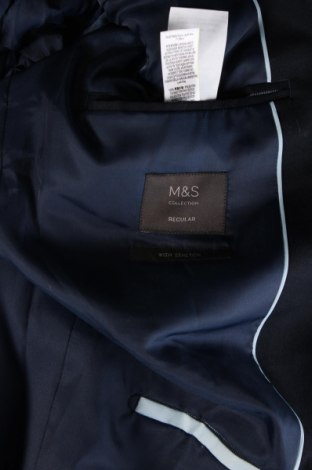 Ανδρικό σακάκι Marks & Spencer, Μέγεθος XL, Χρώμα Μπλέ, Τιμή 11,99 €