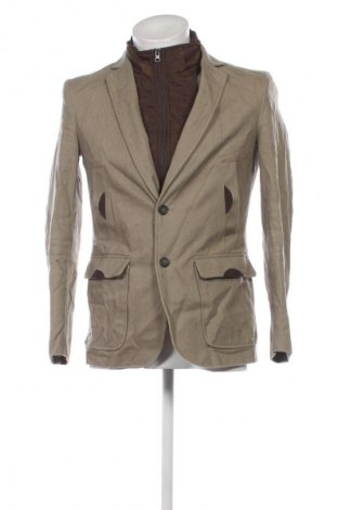 Herren Sakko Piazza Italia, Größe S, Farbe Beige, Preis 12,99 €