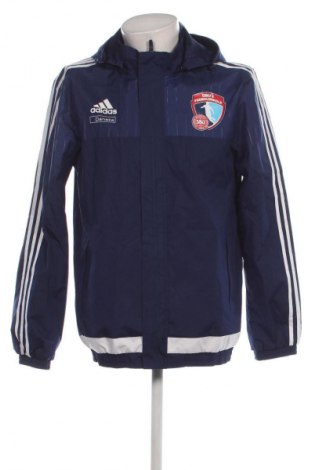 Herrenjacke Adidas, Größe M, Farbe Blau, Preis € 17,49